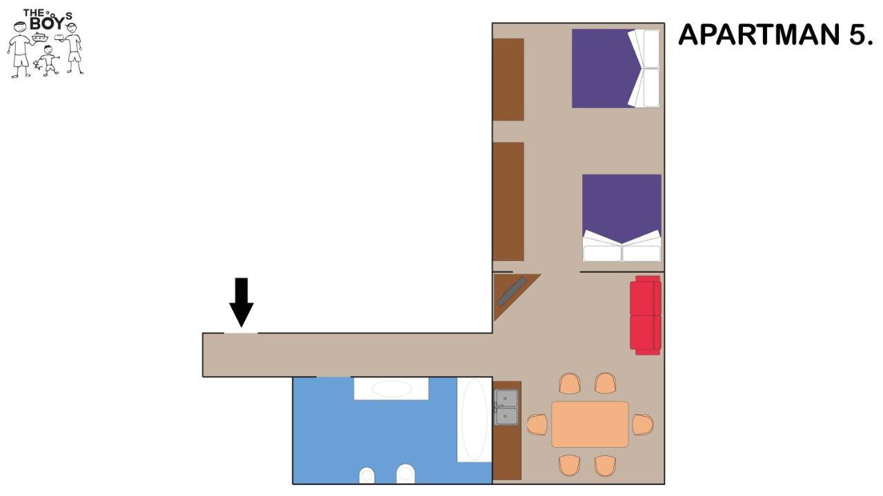 The Boys Apartman شيوفوك المظهر الخارجي الصورة