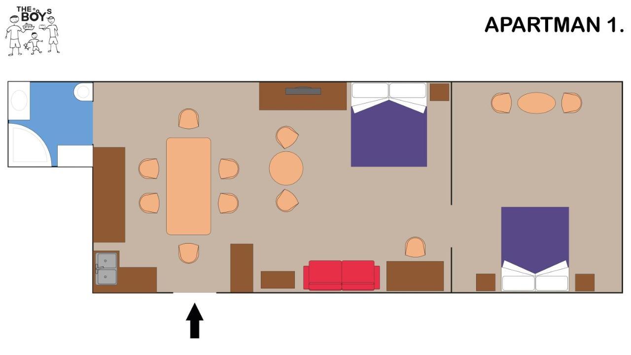 The Boys Apartman شيوفوك المظهر الخارجي الصورة