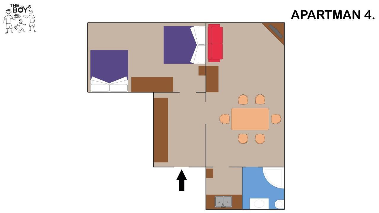The Boys Apartman شيوفوك المظهر الخارجي الصورة