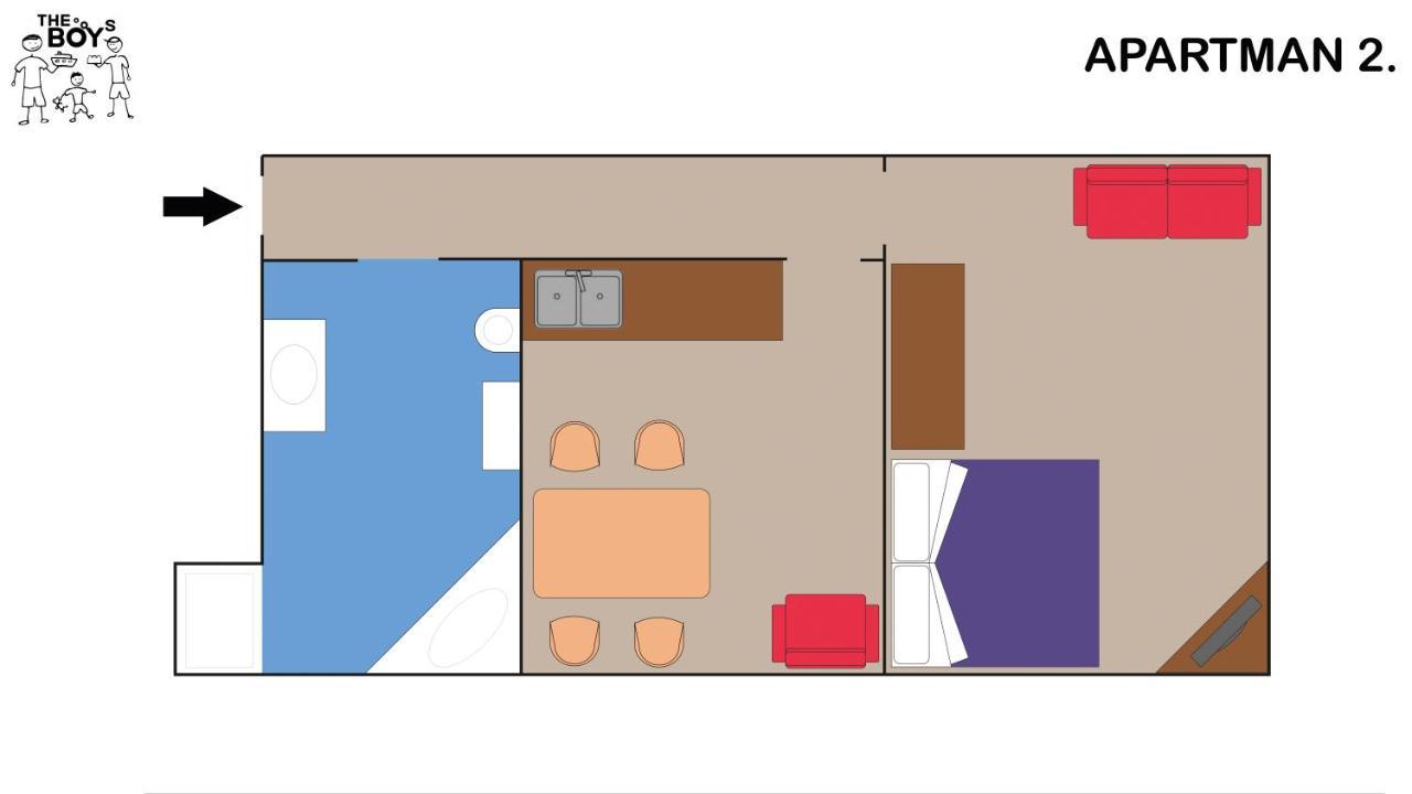 The Boys Apartman شيوفوك المظهر الخارجي الصورة