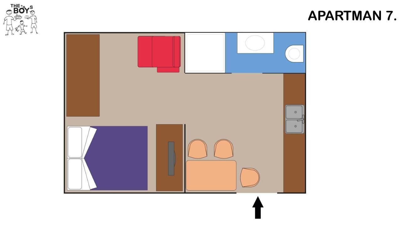 The Boys Apartman شيوفوك المظهر الخارجي الصورة